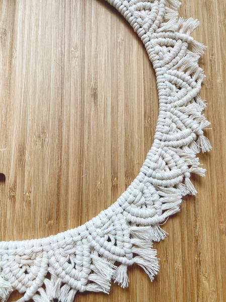 Macrame Holiday Indoor Wreath picture