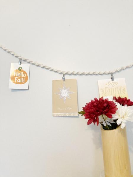 Macrame Photo Garland picture