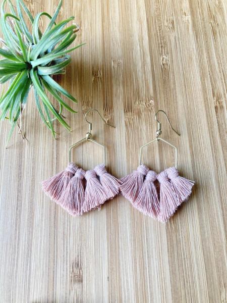 Mini Hexagon Earrings picture