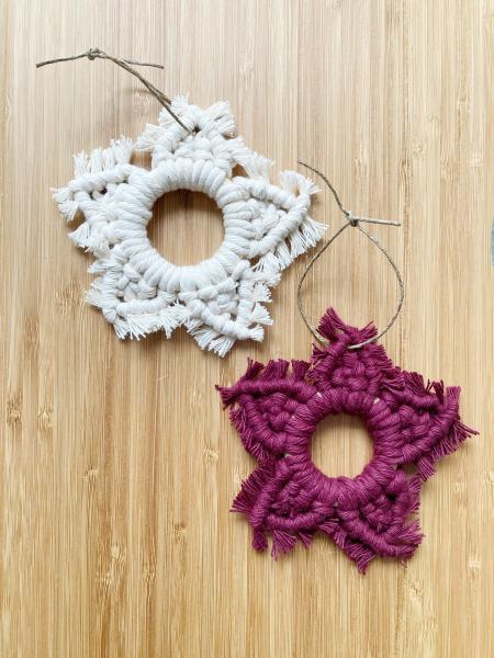 Macrame Star Ornament picture