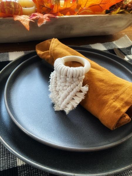 Macrame Napkin Rings picture