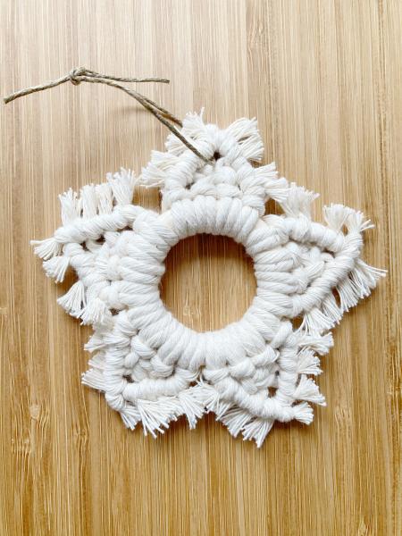 Macrame Star Ornament picture