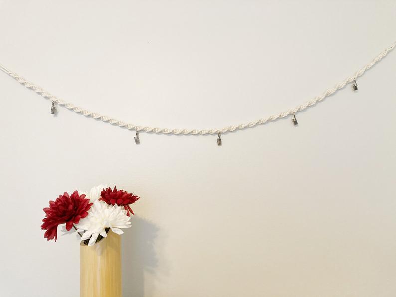 Macrame Photo Garland picture