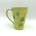 Bright Yellow Pottery Mug