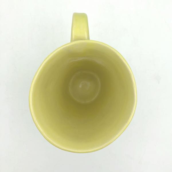Bright Yellow Pottery Mug picture