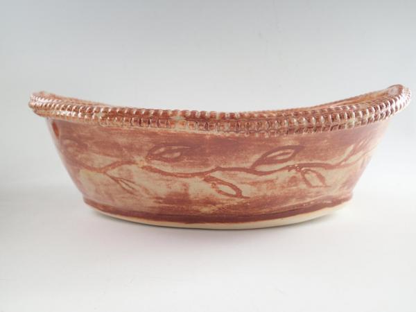 Rustic Oval Serving Bowl picture