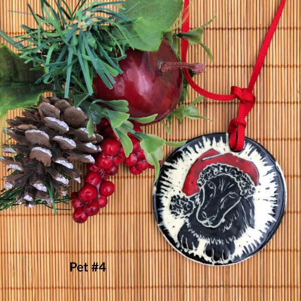 Hand-carved Dog ornaments picture