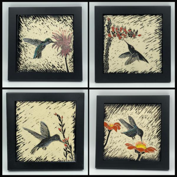 Hummingbird Wall Tile picture