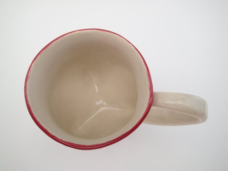 Large Polka Dot Tripod Mug picture