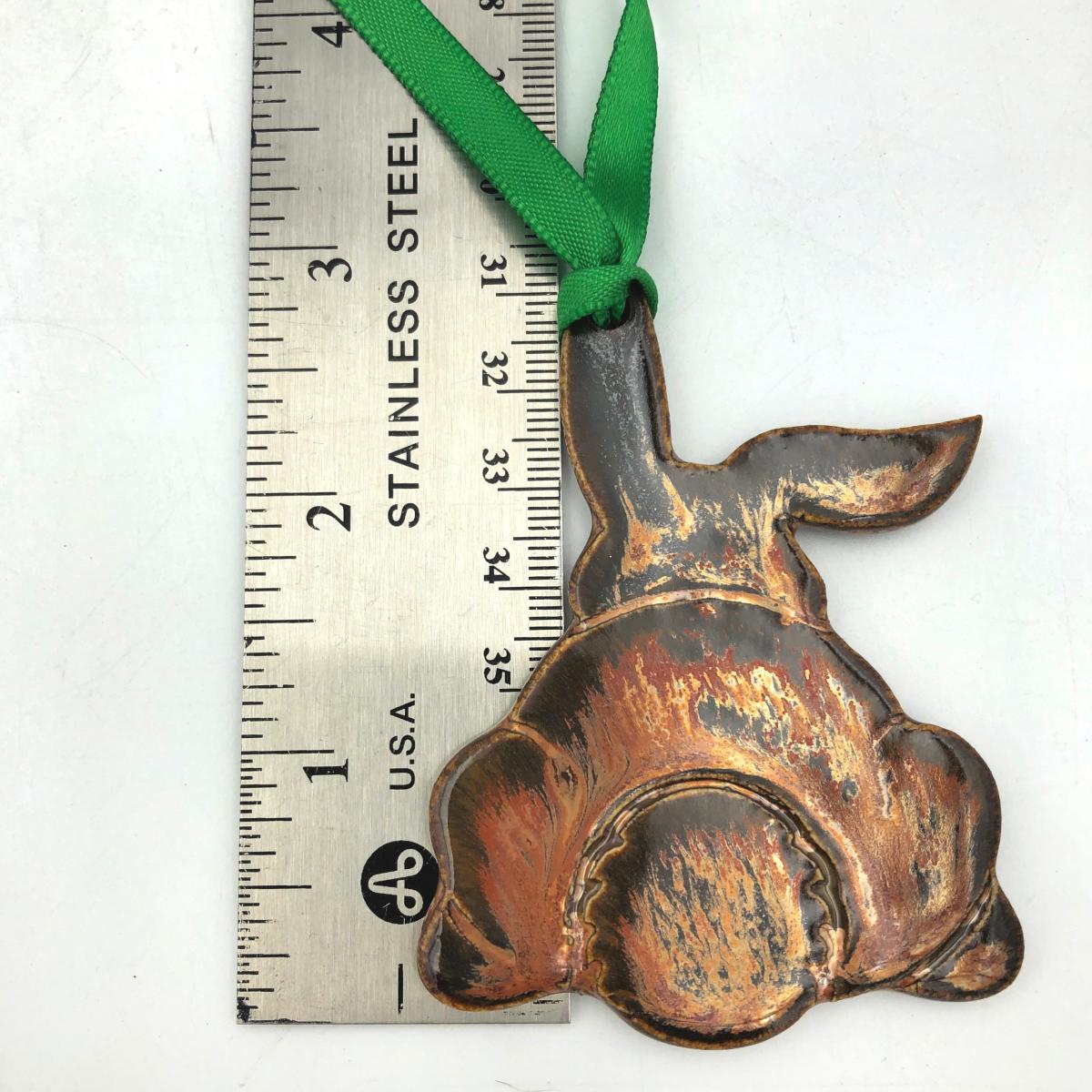 Bunny Butt Christmas (or Easter) Ornament picture