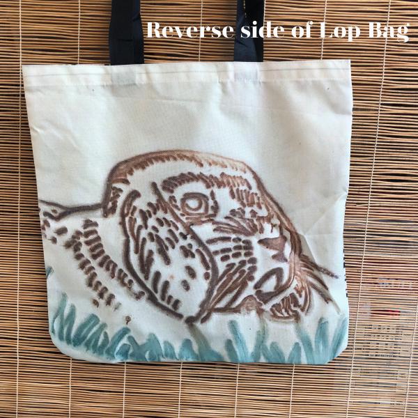 Versatile fabric shopping bag picture