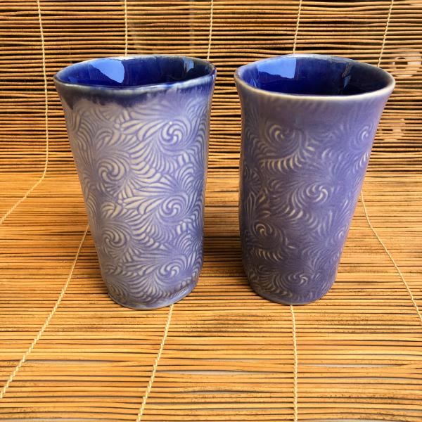 Small Handbuilt Pottery Tumbler/Vase picture