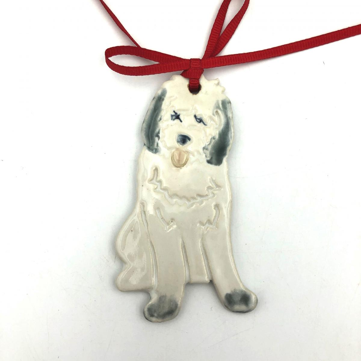Shaggy Dog Ornament picture