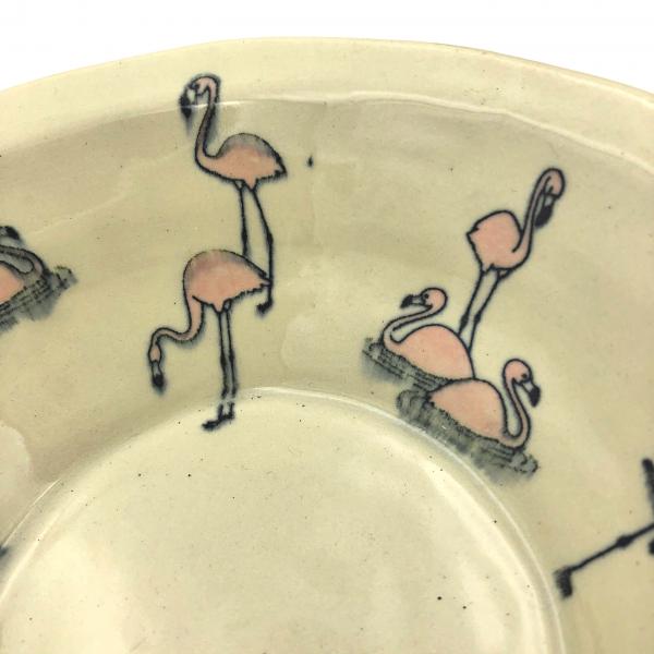 Fun Funky Flamingo Bowl picture