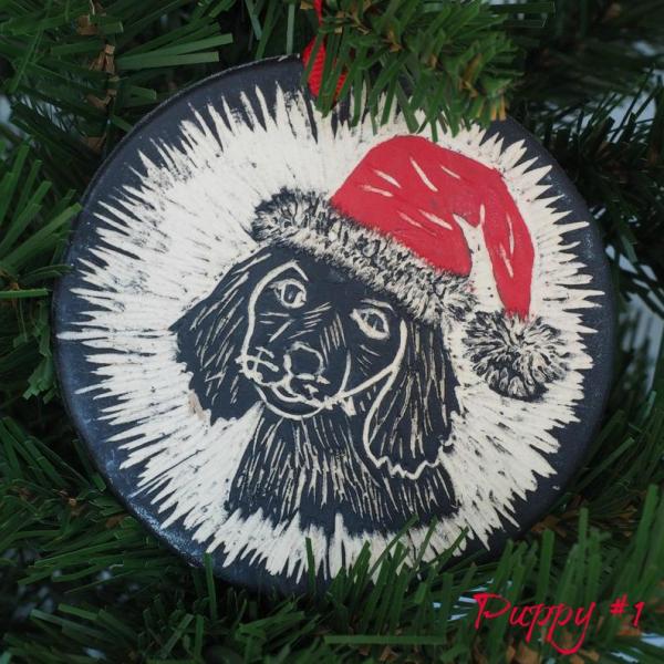 Hand-carved Dog Ornaments picture