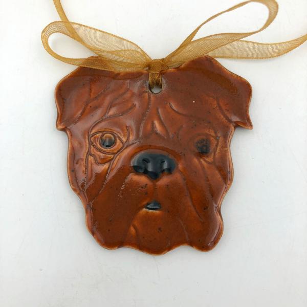 Bulldog or Boxer Ornaments picture