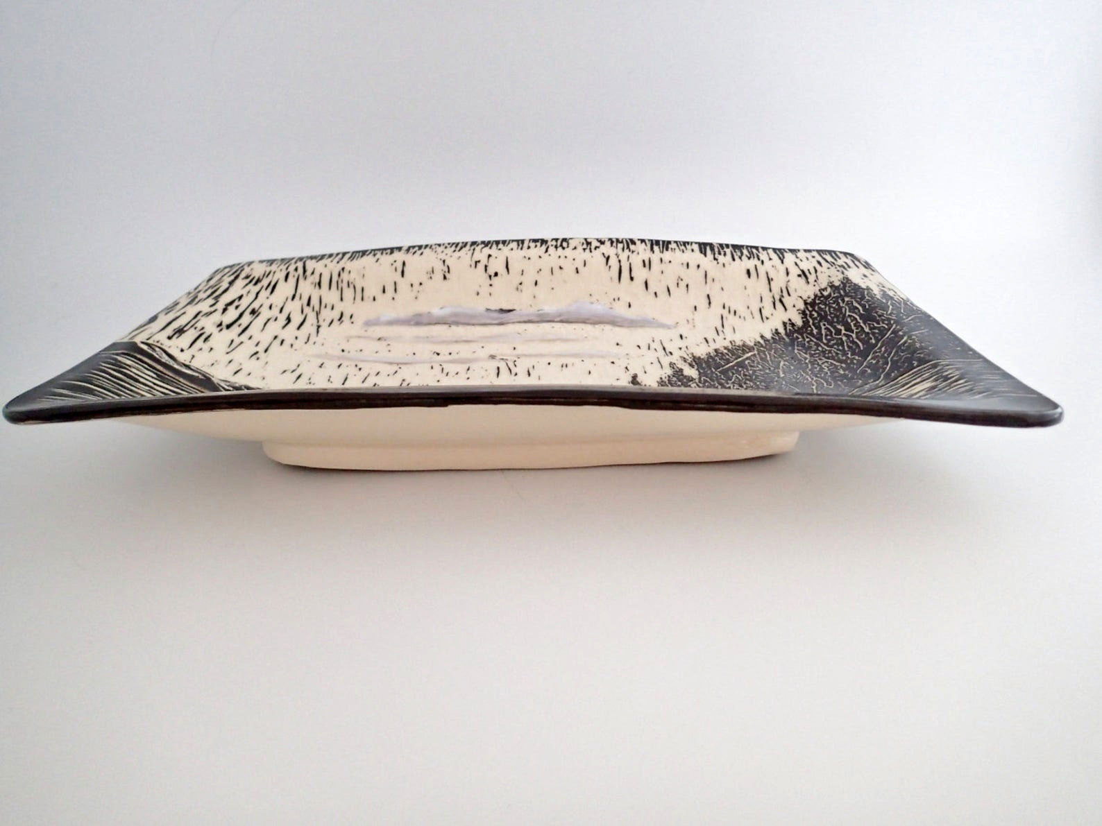 Ceramic Wall Platter with Kayak picture