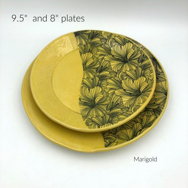 Handmade Ceramic Dinnerware with Hibiscus picture