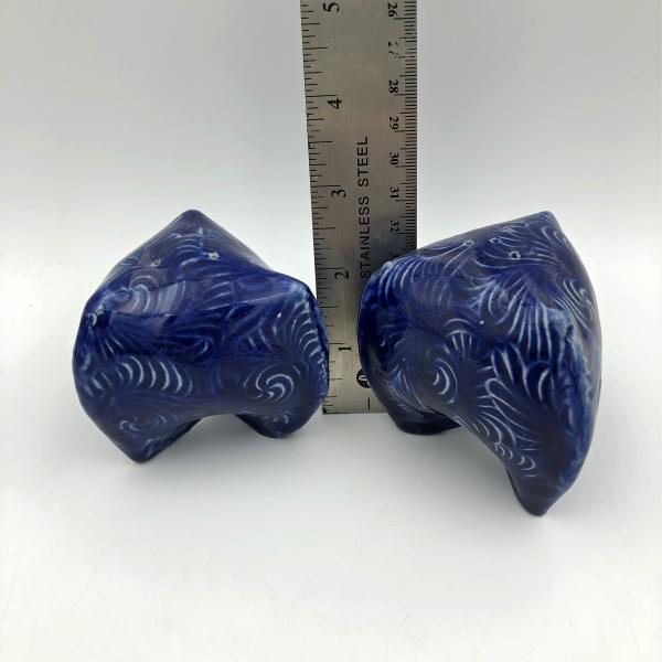 Ceramic Salt and Pepper Shakers in Cobalt Blue picture