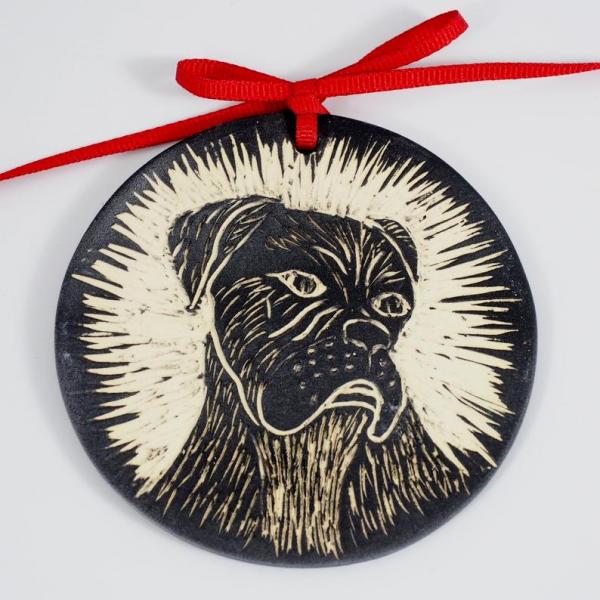 Hand-carved Dog Ornaments picture
