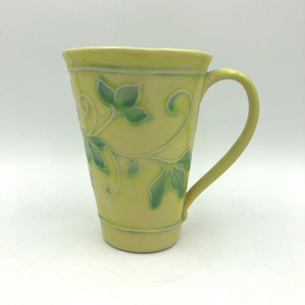 Bright Yellow Pottery Mug picture