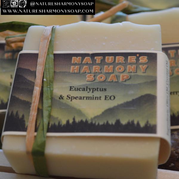 Eucalyptus & Spearmint Essential Oil Soap