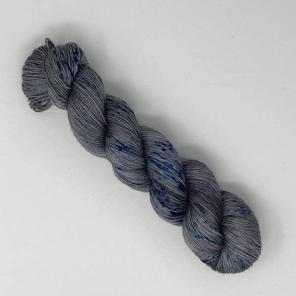 Lapis Lazuli on Smooth Sock