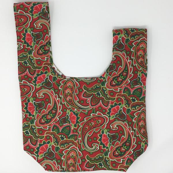 Red Holiday Paisley and Holly picture