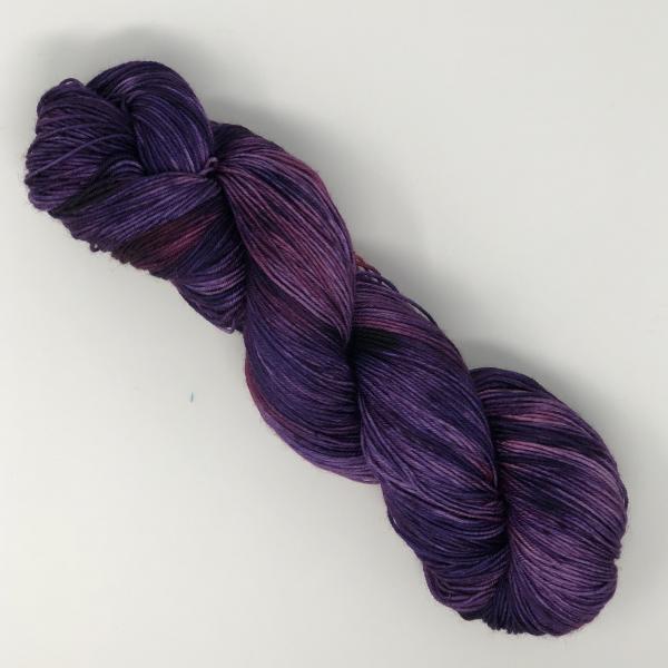 Flying Purple People Eater on Smooth Sock