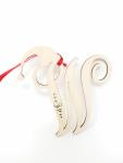 W - (Santa Monogram)