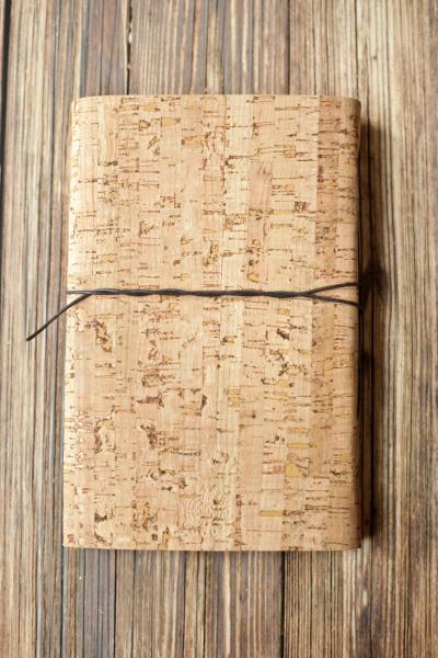 Large Cork Journal - Vegan Leather Sketchbook picture