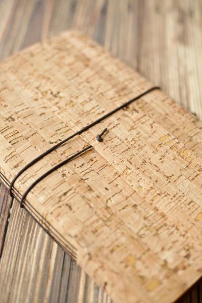 Large Cork Journal - Vegan Leather Sketchbook picture