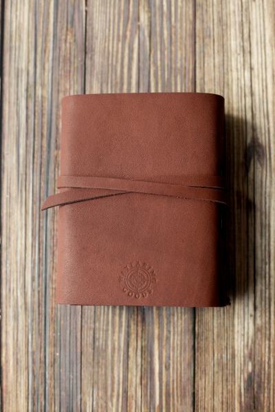 Rustic Leather Journal / Brown Leather Sketchbook picture