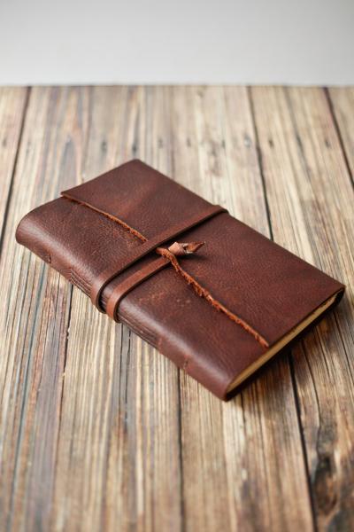 Large Leather Travel Journal
