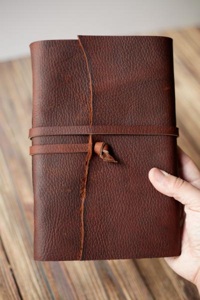 Large Leather Travel Journal picture