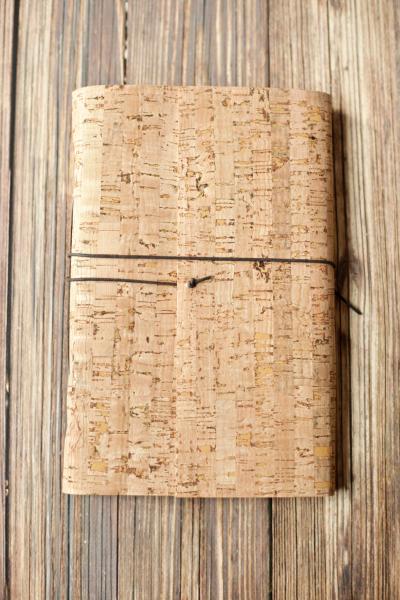 Large Cork Journal - Vegan Leather Sketchbook picture