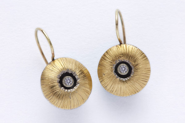 Golden Cenote Earrings picture