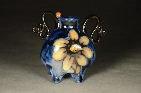 Blue Flower Vase 231 picture