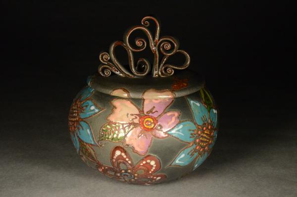 Raku Jar 226 picture