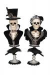 Winston & Victoria Skeleton Busts