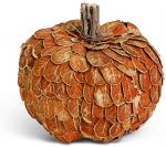 6.5in Fall Leaf Pumpkin