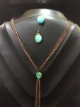 Lariat with Turquoise Necklace