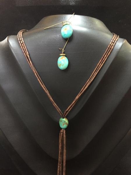 Lariat with Turquoise Necklace picture