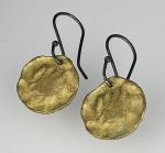 Bronze Coin Earrings