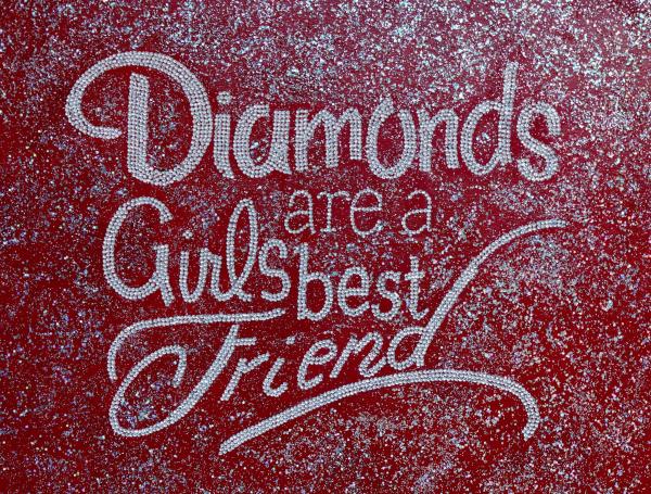 DIAMONDS ARE A GIRL'S BEST FRIEND picture