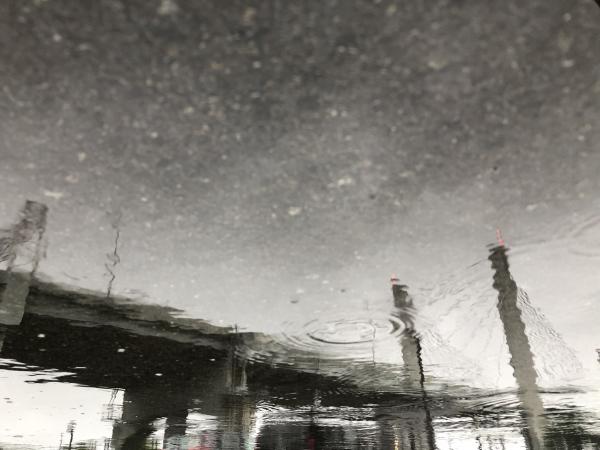 Bridge Under Grey Skies