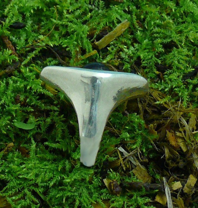 Whale tail ring with onyx picture