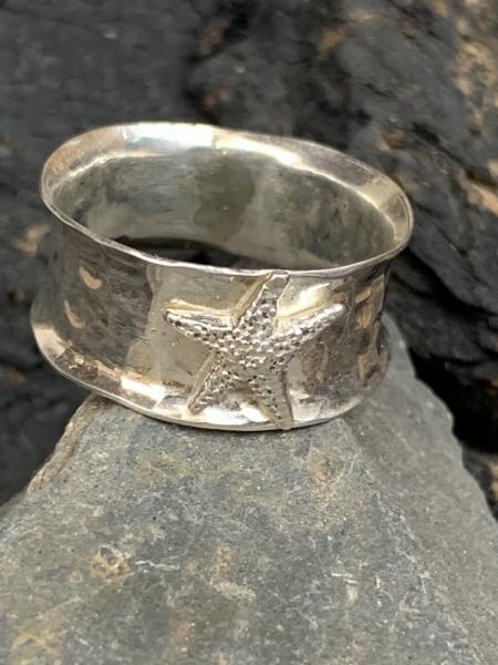 Starfish ring Sterling silver picture