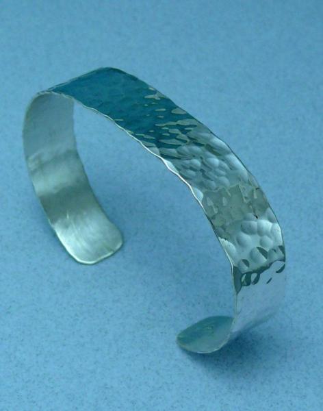 Hammered Sterling Silver Cuff Bracelet picture