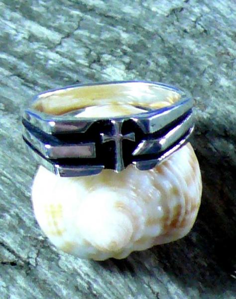 Cross Ring Sterling Silver picture